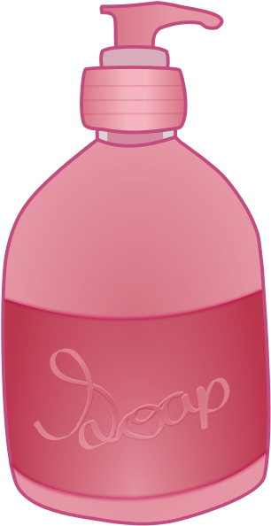 Liquid Soap Clipart Png (313x600), Png Download