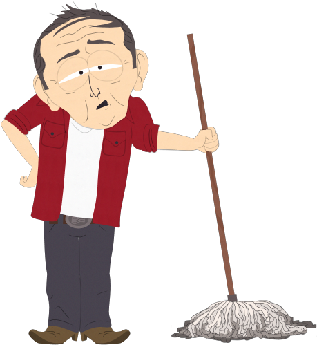 Janitor And Farmer - Drawing (960x540), Png Download
