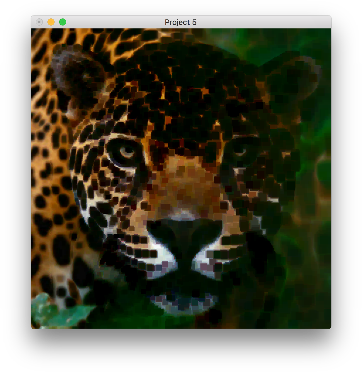 This Image Was Created By Applying Morphological Erosion - Jaguar (1248x1292), Png Download