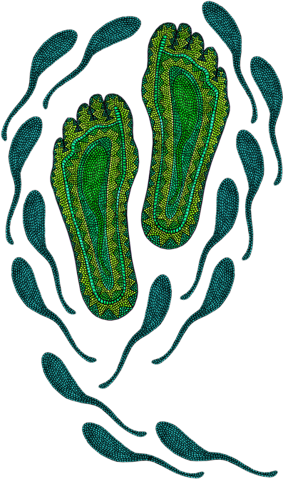 Bleed Area May Not Be Visible - Indigenous Australians (440x700), Png Download