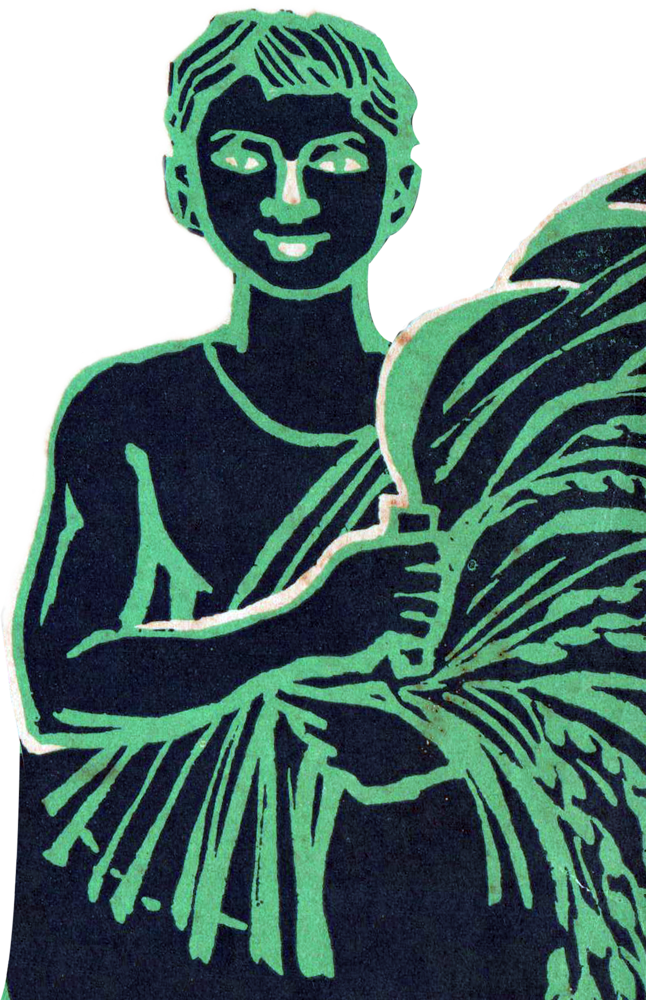 Painting Of A Farmer Of Odisha After Cutting The Crop - Painting (1295x2004), Png Download
