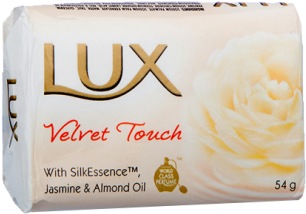 Lux Velvet Touch White Bath Soap - Lux Velvet Touch Soap Png (370x370), Png Download