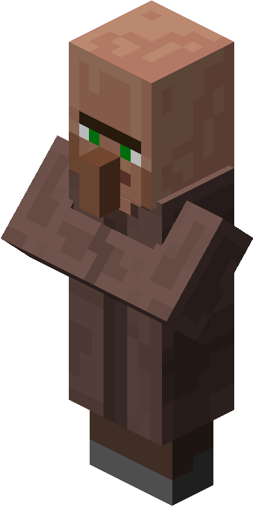 Download Original File - Minecraft Villager - Full Size PNG Image - PNGkit