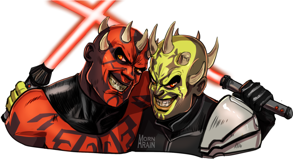 Brothers By Arainmorn - Star Wars (1024x553), Png Download