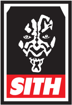 Obey Darth Maul - Darth Maul Obey (674x518), Png Download