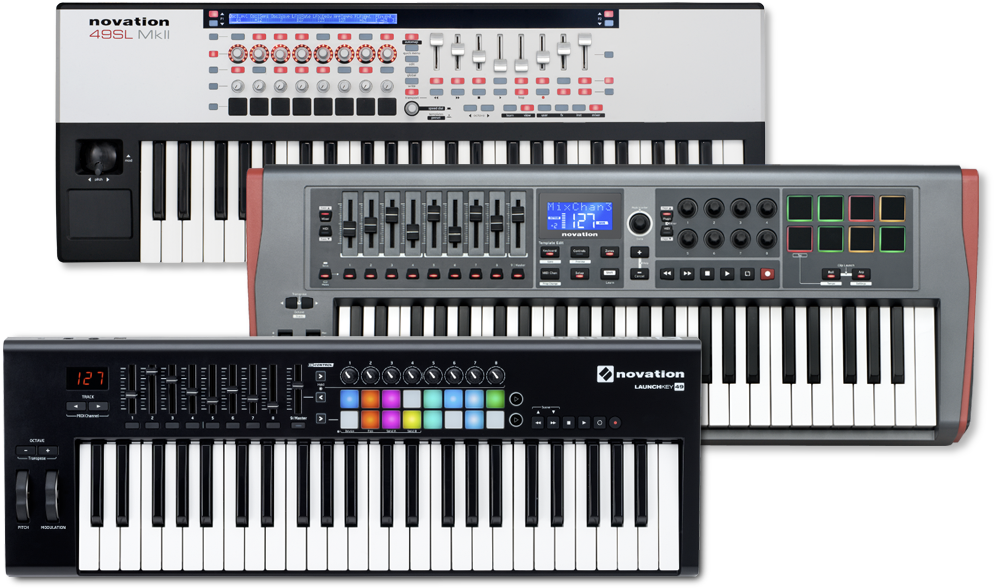 Now Expanded From 1gb To A Whopping 4gb, The Loopmasters - Novation Keyboard (1011x608), Png Download