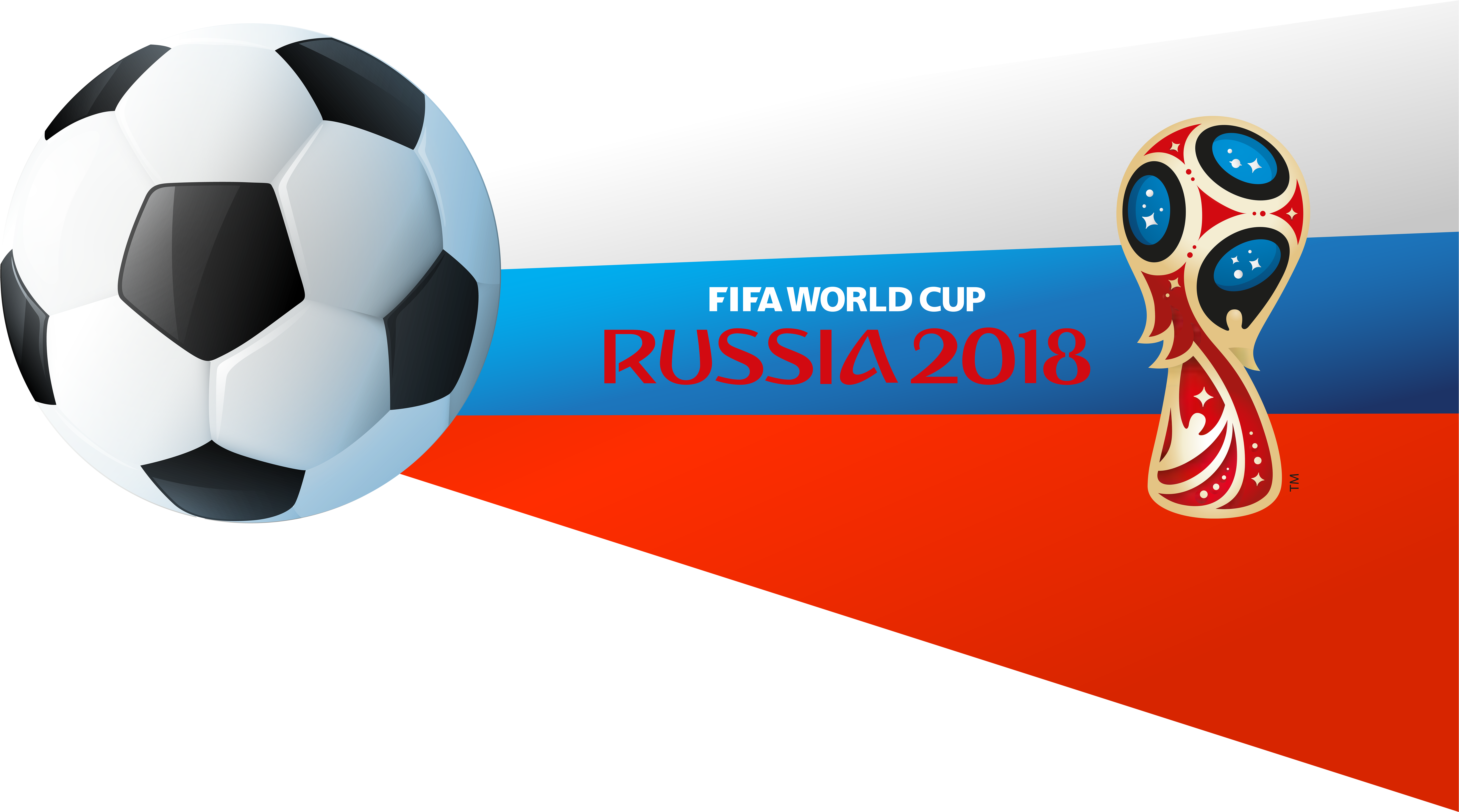 World Cup 2018 .png (8000x4583), Png Download