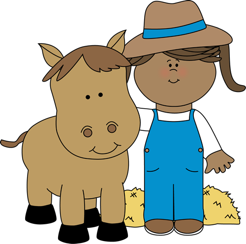 Dress Clipart Farmer - Farm Clip Art (500x496), Png Download
