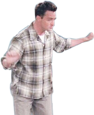 File - Chandler Bing - Png - Chandler Bing Transparent (323x396), Png Download