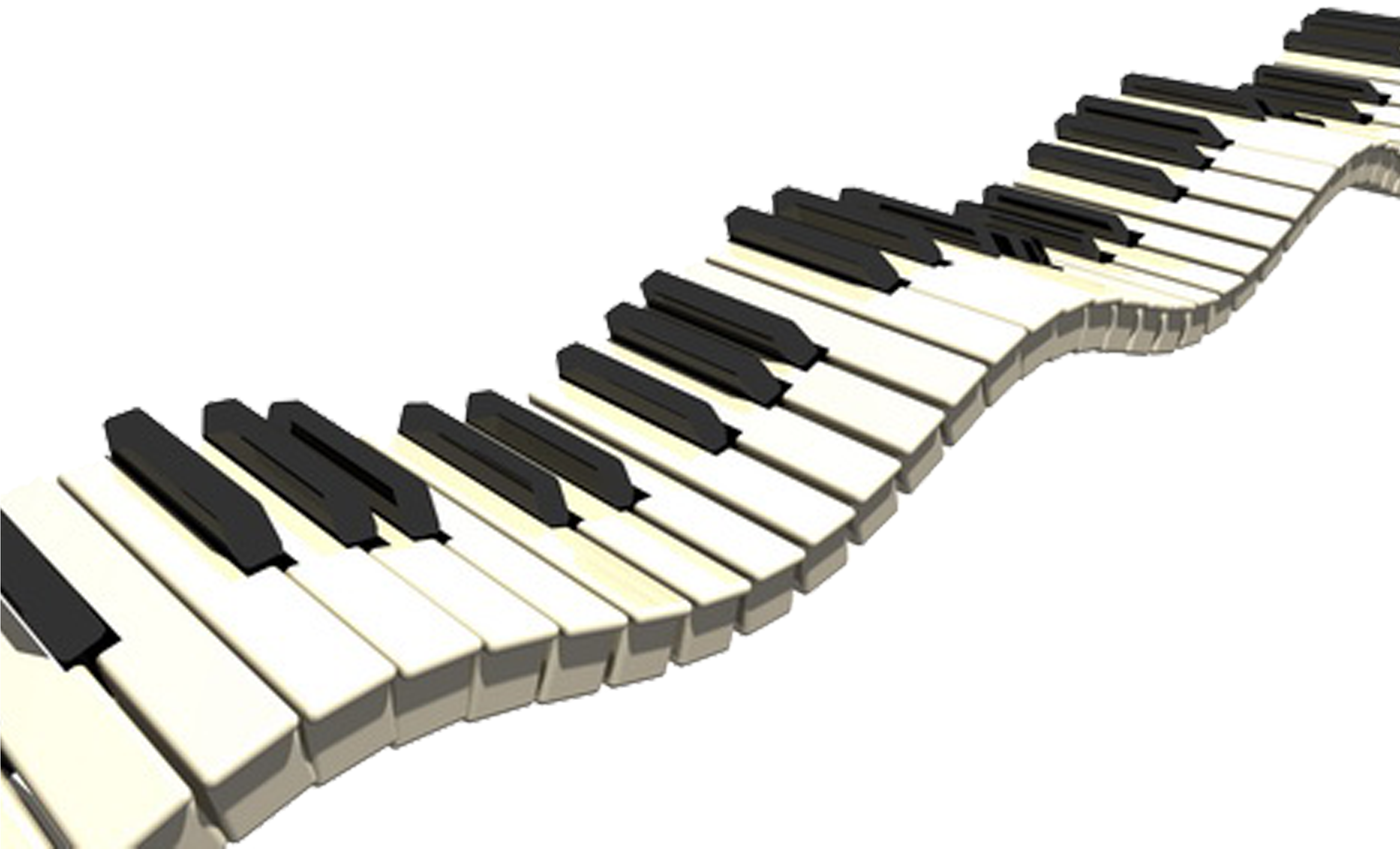 Clipart Music Keyboard - Piano Keys Throw Blanket (2953x2953), Png Download