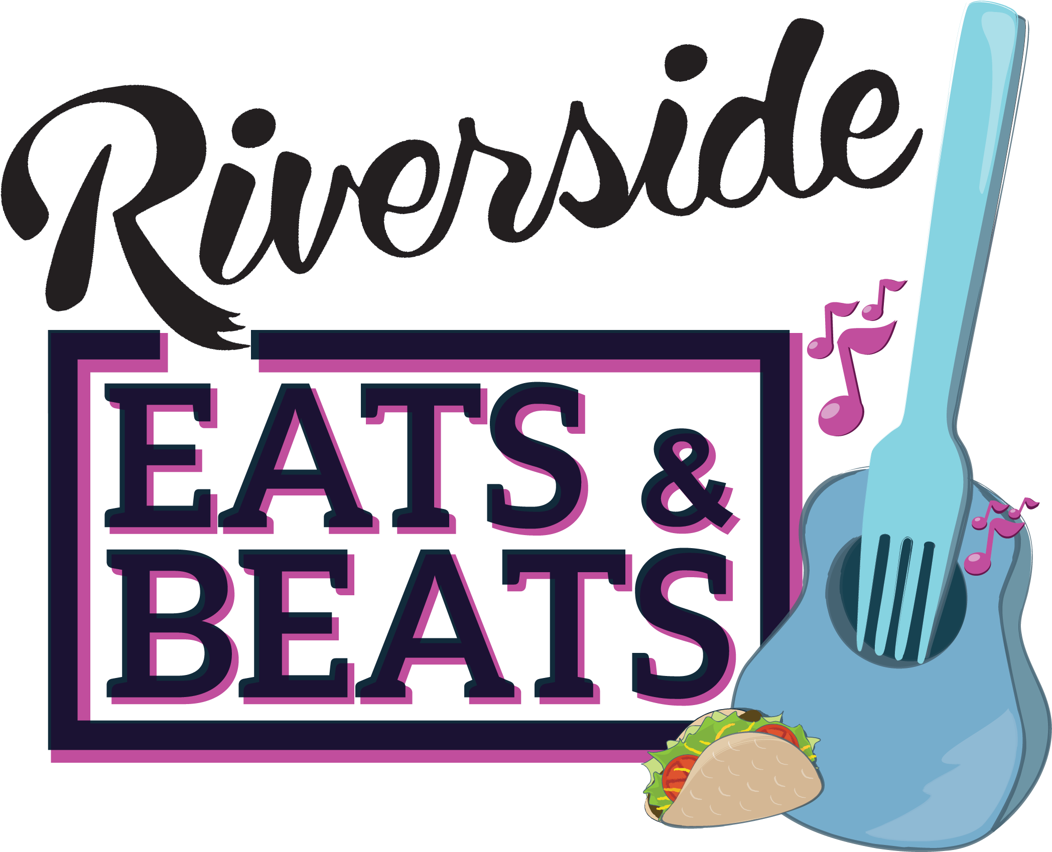 Riverside Eats And Beats - Riverside Eats & Beats Streetfest (2177x1756), Png Download
