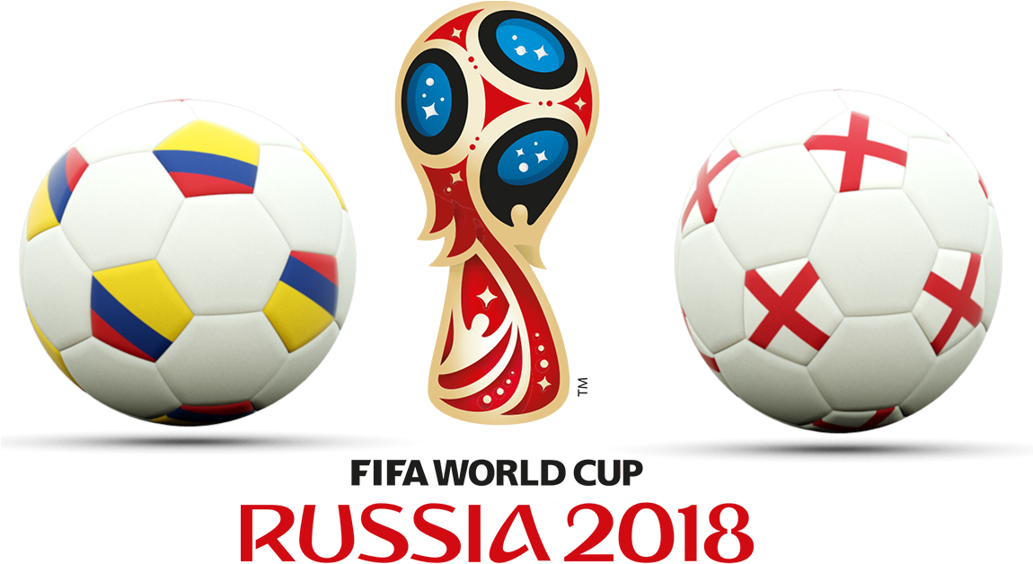 Fifa World Cup 2018 Colombia Vs England Png Photos - England V Colombia World Cup 2018 (1149x763), Png Download