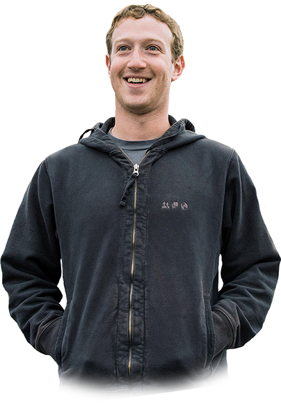 Mark Zuckerberg Png - Mark Zuckerberg Zip Hoodie (404x578), Png Download