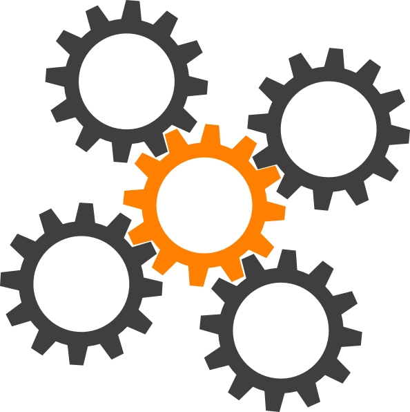 How To Set Use Cog Clipart (594x596), Png Download