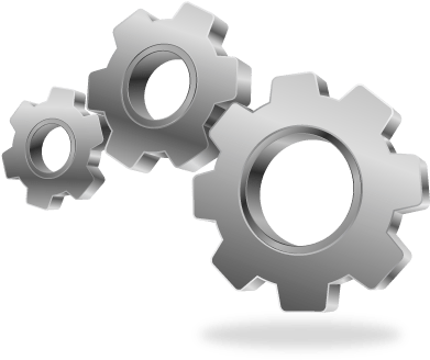3d-cogs - 3d Cogs (404x348), Png Download