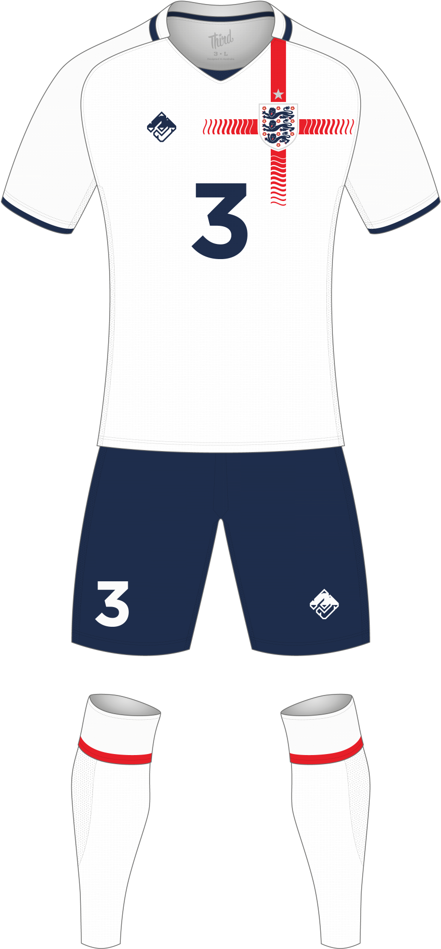 England World Cup 2018 Concept - Australia Kit World Cup 2018 (1000x2000), Png Download