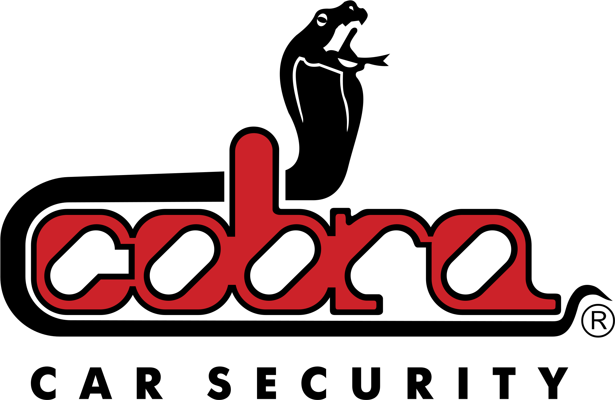 Cobra Logo Png Transparent - Cobra Alarm (2400x2400), Png Download