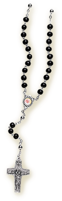 Rosario In Legno - Cross (350x400), Png Download
