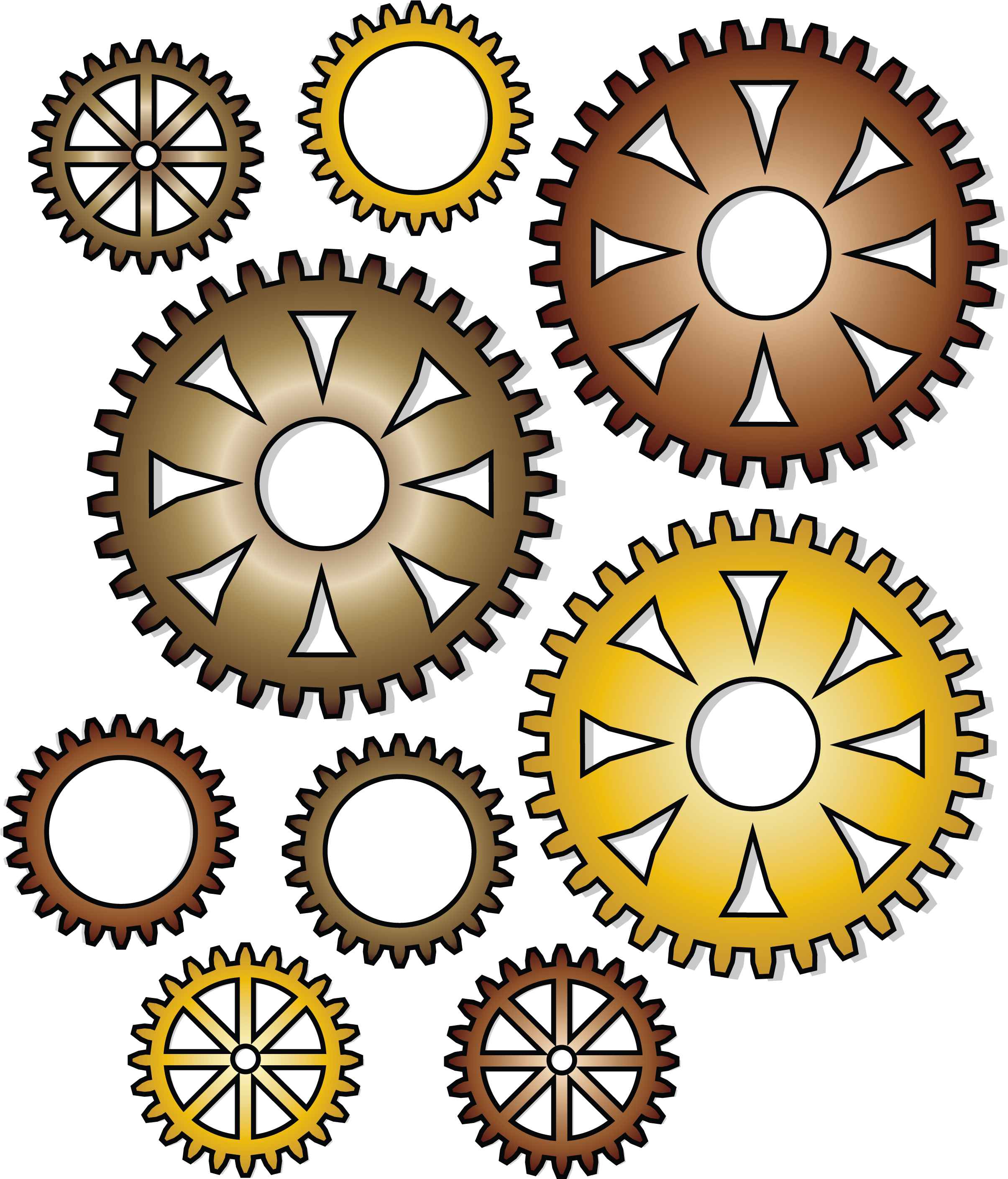 Cog Sprites - Love (2486x2819), Png Download