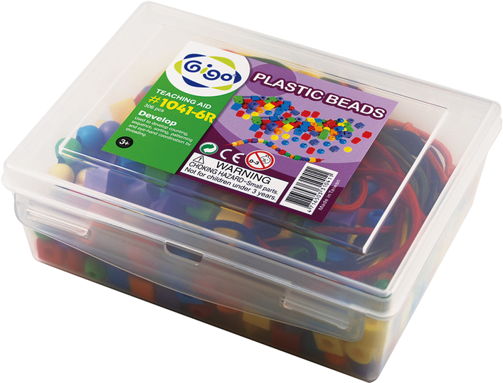 Plastic Beads - Small Beads And Threaders (800x800), Png Download