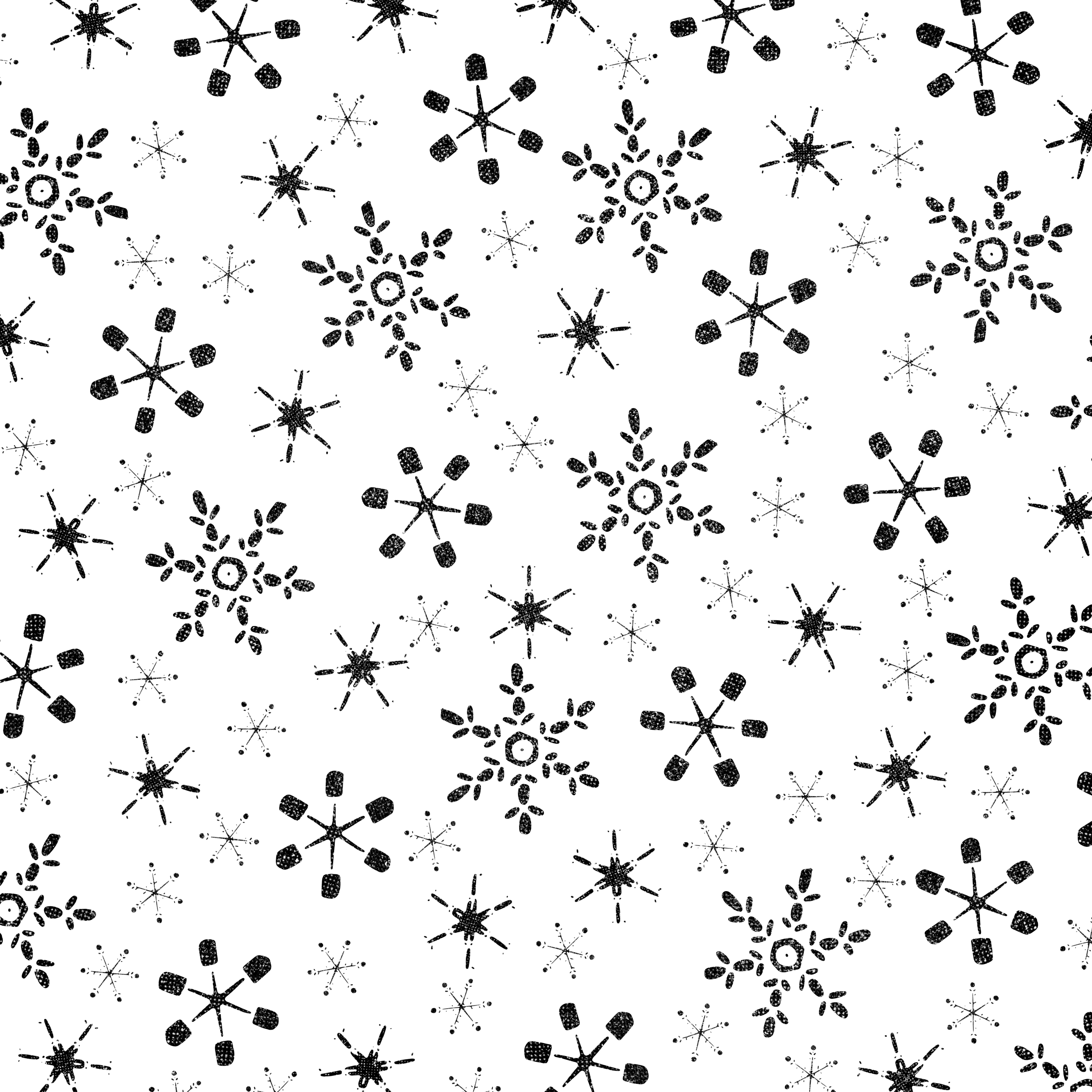 Hg Cu Holiday Snowflakes2 Overlay - Design (3600x3600), Png Download