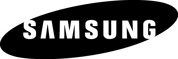 Samsung Logo Png - Samsung Logo Png White (602x202), Png Download