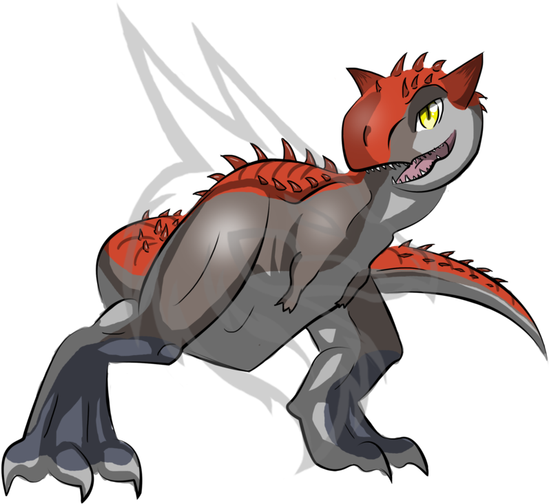 Primal Carnage Carnotaurus By Robynthedragon On Deviantart - Primal Carnage Extinction Drawings (1024x805), Png Download