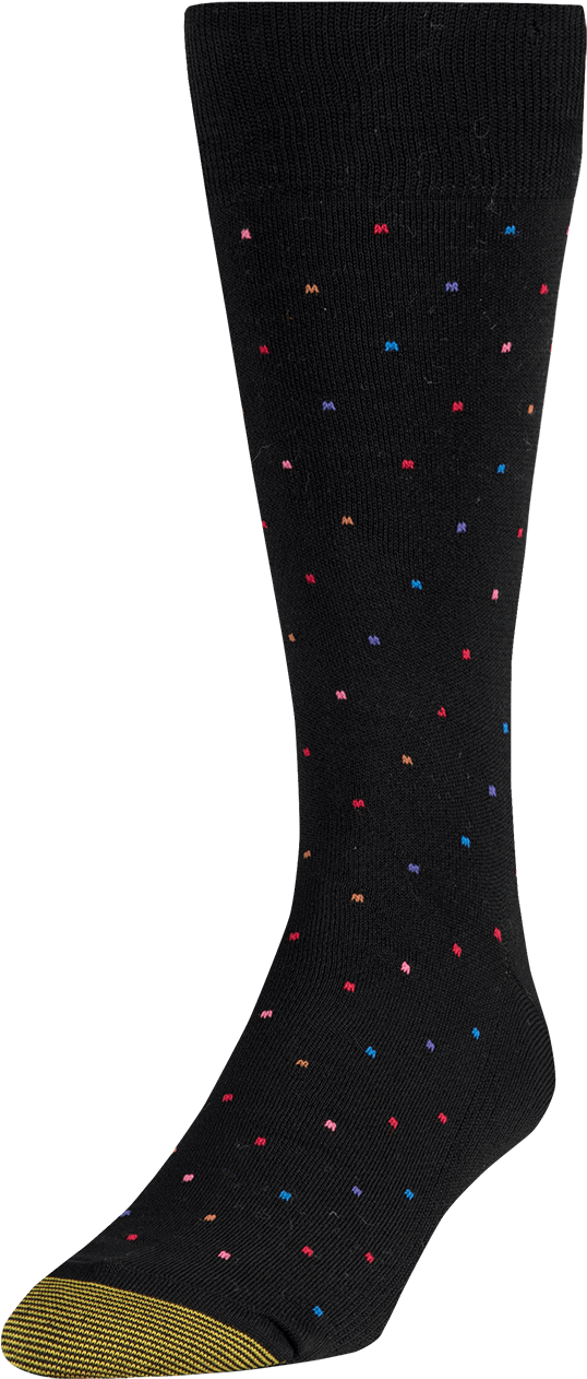 Download Gold Toe Men's Textured Dot Premium Crew Sock Pair Sock