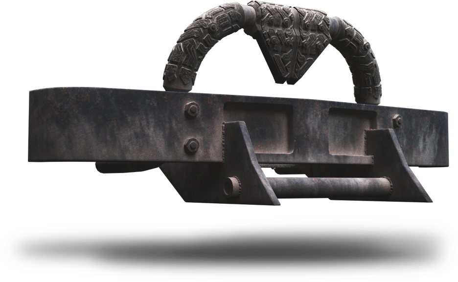 Mad Mad Game Grill Ramming Bumper - Mad Max Ramming Grill (1015x624), Png Download