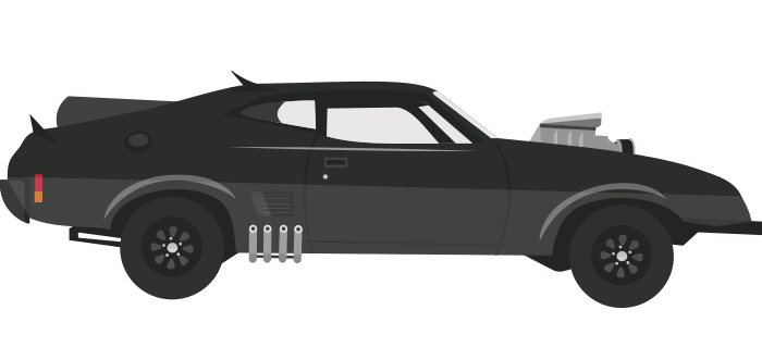 1979 - Mad Max - Falcon Xb - Mad Max Car Png Transparent (700x330), Png Download