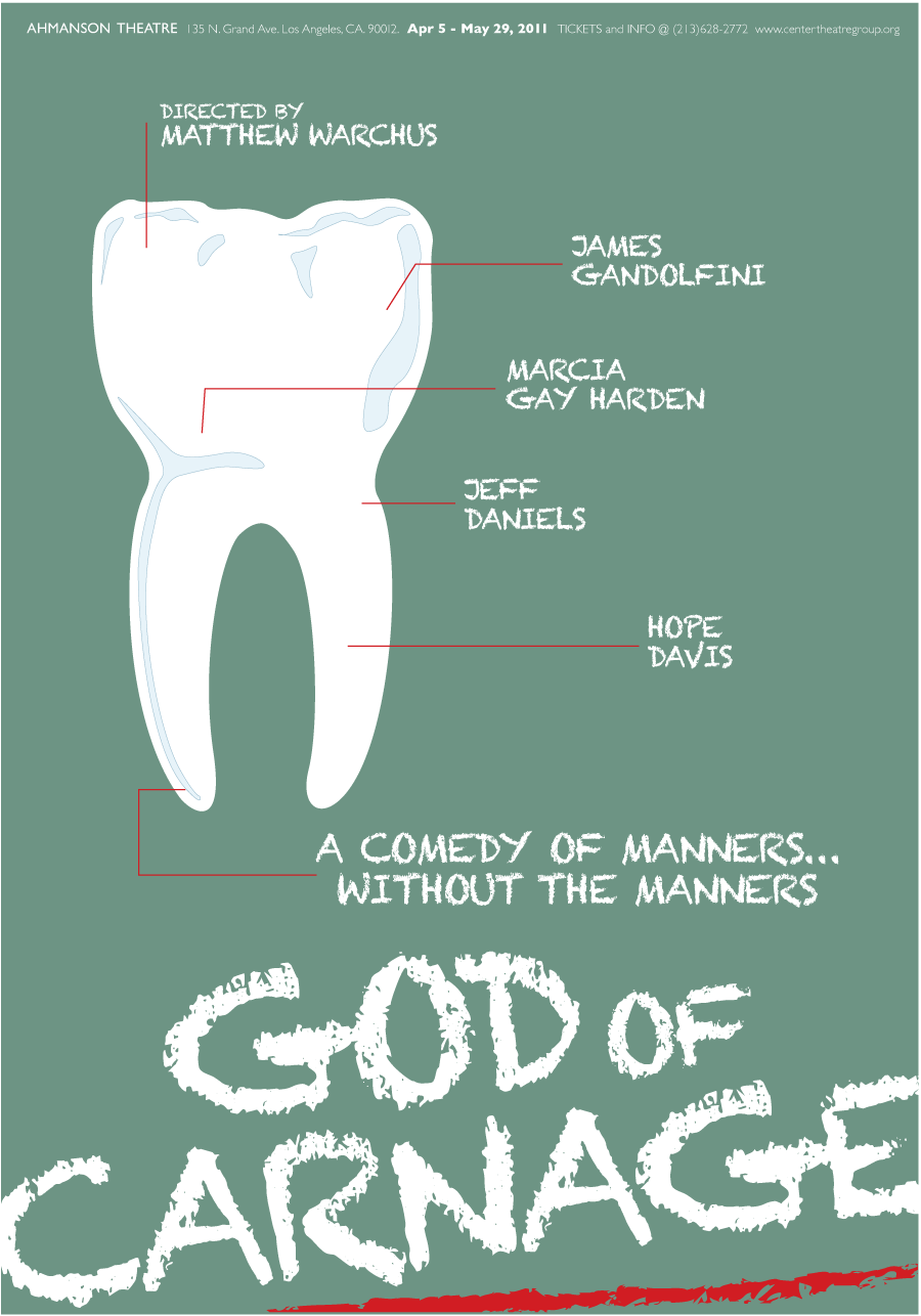 Poster God Of Carnage (900x1286), Png Download
