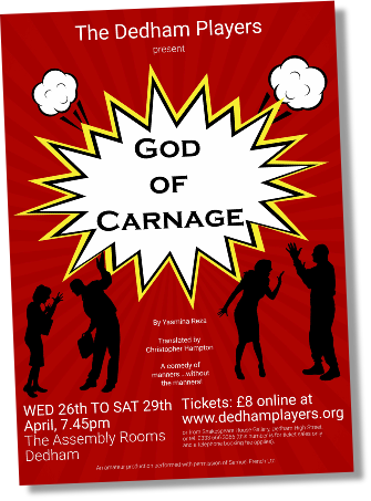 The Dedham Players Present 'a Comedy Of Manners Without - Comic Book (335x453), Png Download