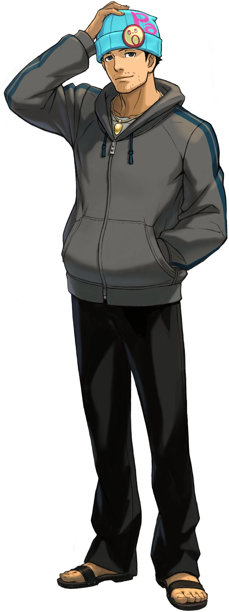 Official Art - Apollo Justice Ace Attorney Phoenix Wright (731x1950), Png Download