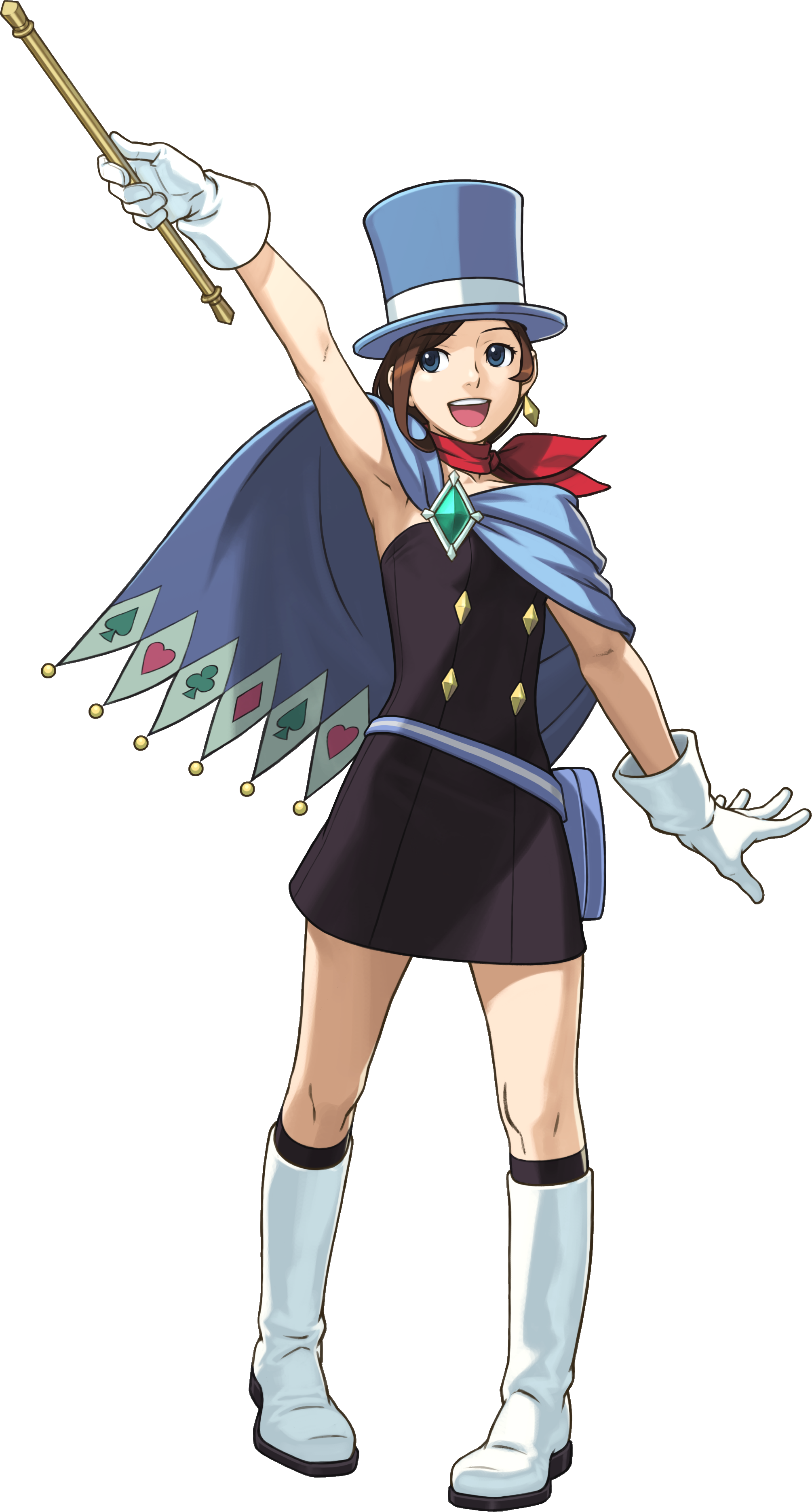 Http - //images1 - Wikia - Nocookie - Net/ - Png - Ace Attorney Trucy Wright (2009x3740), Png Download