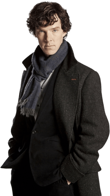 Benedict Cumberbatch Sherlock Holmes - Sherlock Png (1024x683), Png Download