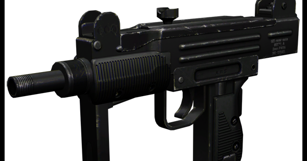 Micro Uzi Pro - Firearm (600x315), Png Download