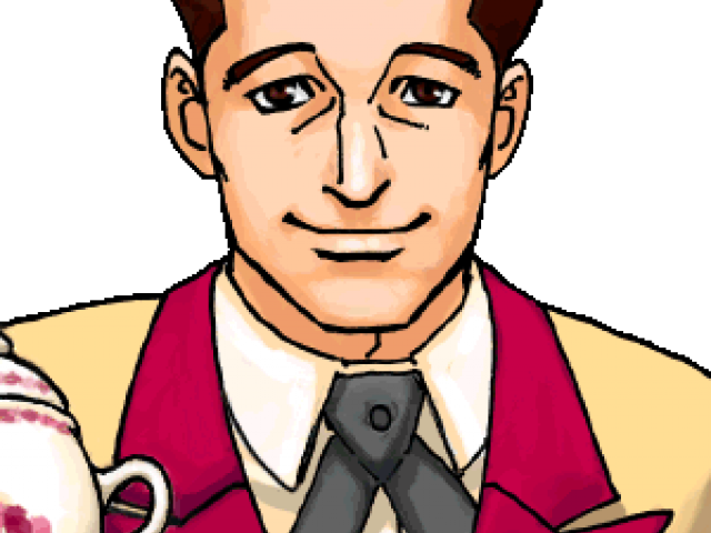 Ace Attorney Clipart Phoenix Wright - Ace Attorney (640x480), Png Download