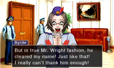 Host - - Phoenix Wright Ace Attorney [ds Game] (600x240), Png Download