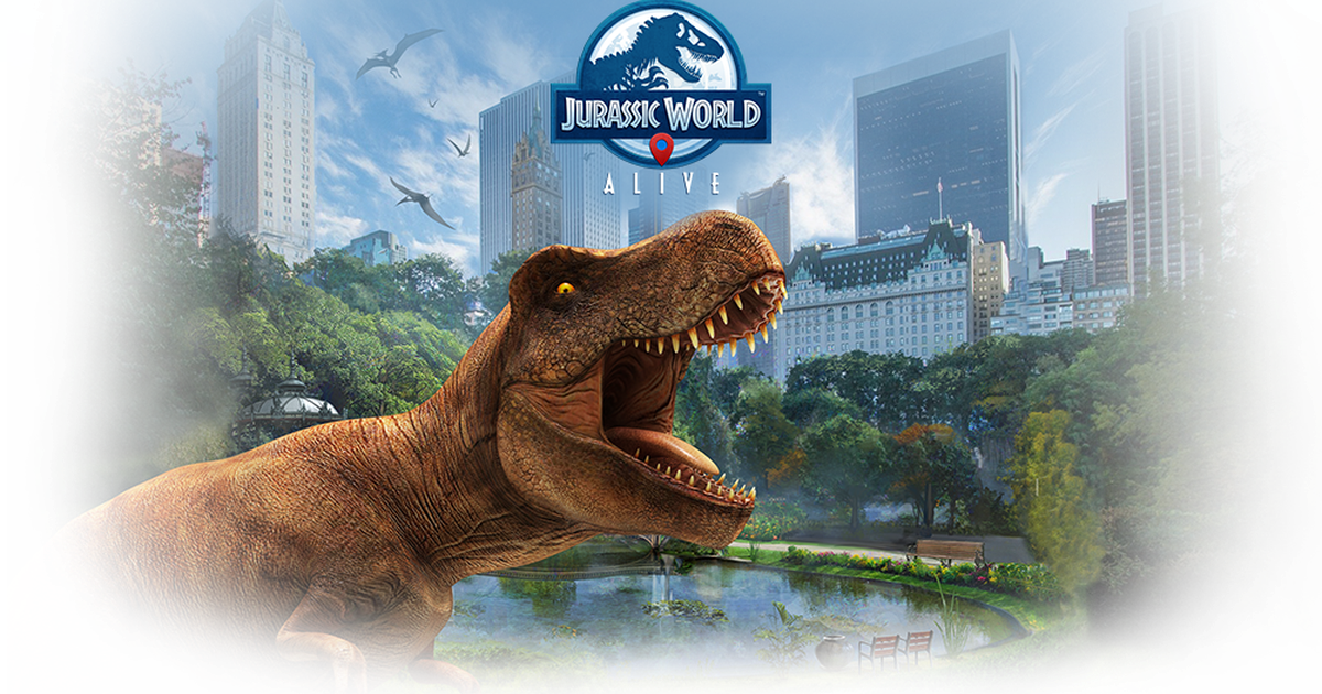 'jurassic World Alive' Is Like Pokémon Go, But With - Jurassic Park World Alive (1200x630), Png Download