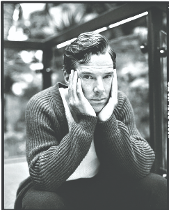Benedict Cumberbatch Cute Photoshoot (500x300), Png Download