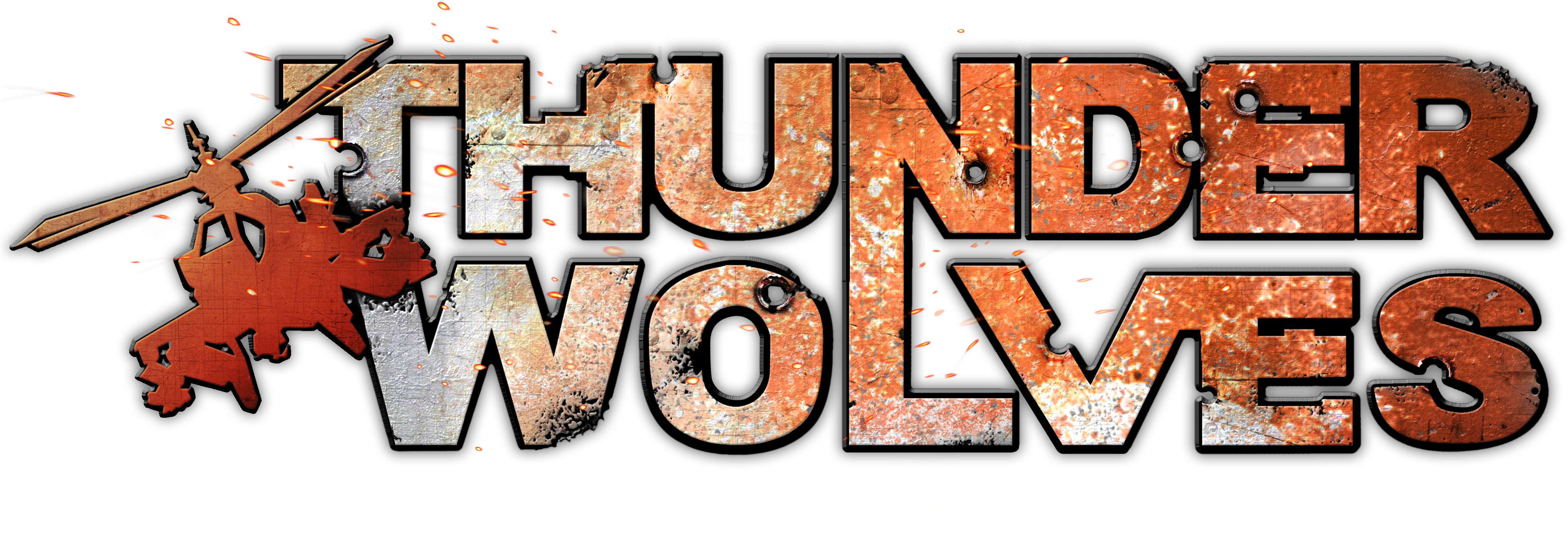 Thunder Wolves Gaming Kick Png Logo - Thunder Wolves (4134x1772), Png Download