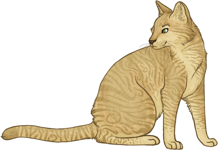 Sandstorm - Sandstorm From Warrior Cats (800x548), Png Download