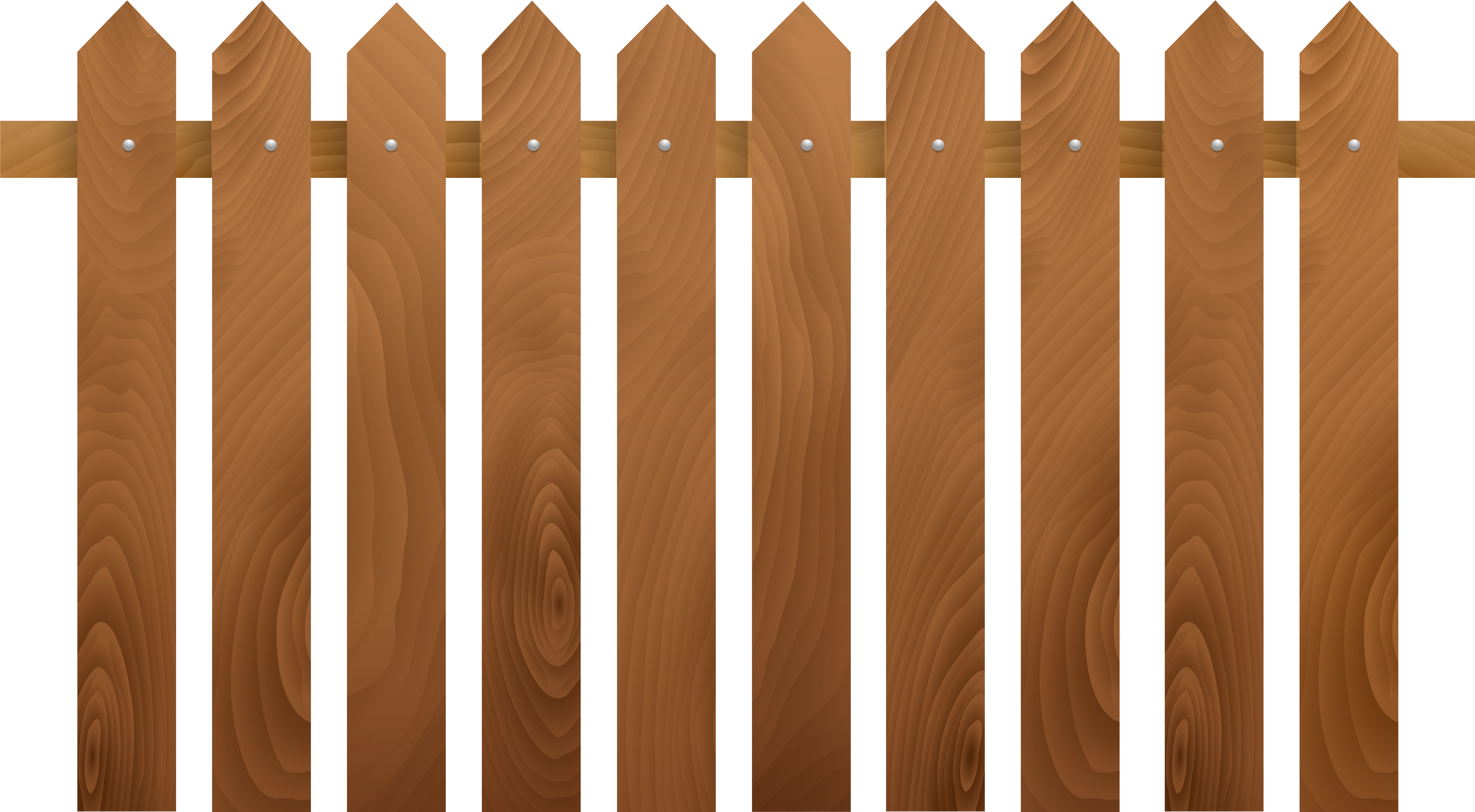 Free Download Wooden Transparent Clip Art Png Image - Transparent Background Fence Clipart (8000x4473), Png Download