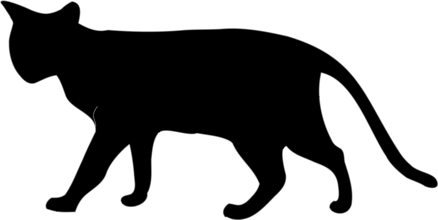 Open - Acoustic Kitty By Bob Rybarczyk (2000x1086), Png Download