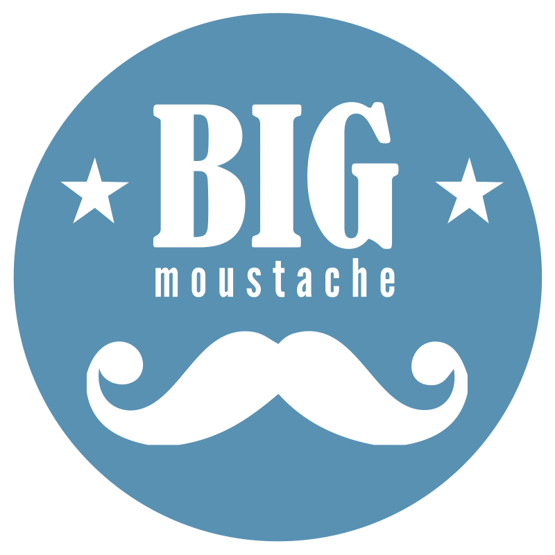 Big Moustache Png - Big Moustache (800x800), Png Download