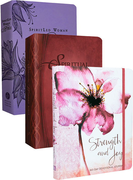 Spiritual Warfare And Strength Bible Bundle-$100 Or - Strength And Joy: A 365-day Devotional Journal [book] (543x718), Png Download