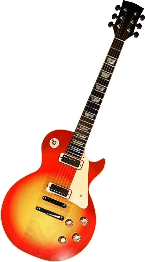 Acoustic Guitar Silhouette - Guitarra Electrica Fondo Transparente (475x855), Png Download