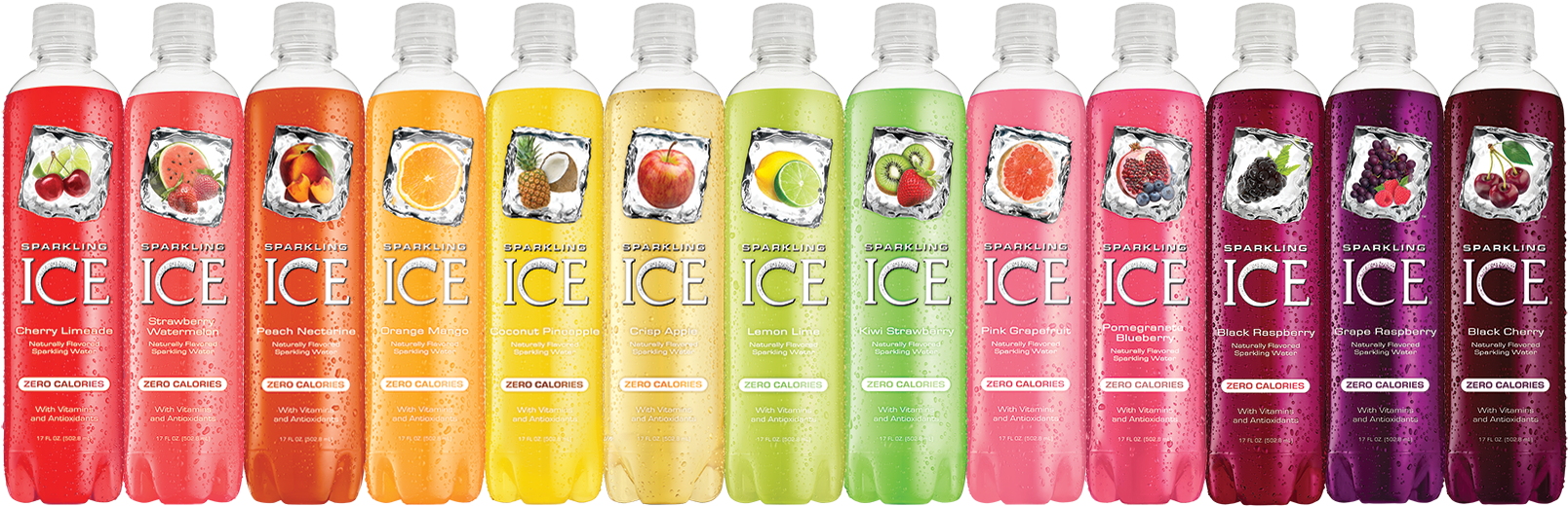 Talking Rain Beverage Ceo Kevin Klock Has Left The - Sparkling Ice Variety Pack 17 Oz Plastic Bottles - (1730x726), Png Download