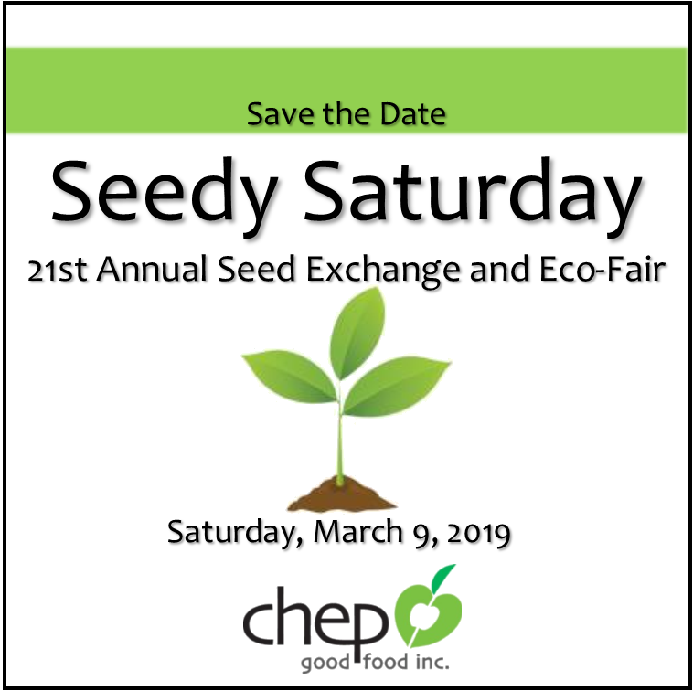 21st Annual Seedy Saturday Seed Exchange And Eco-fair (758x756), Png Download