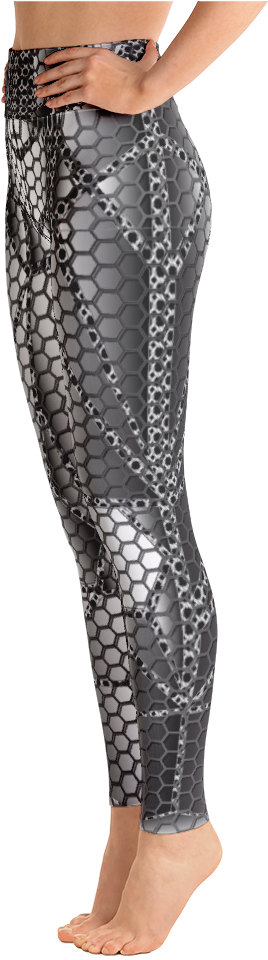 Armor Honeycomb With Chainmaille Leggings (1000x1000), Png Download